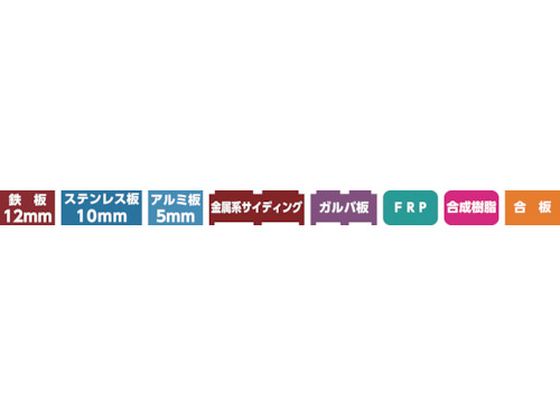 ハウスB.M トリプル超硬ロングホールソー 刃径110mm SHP-110【通販