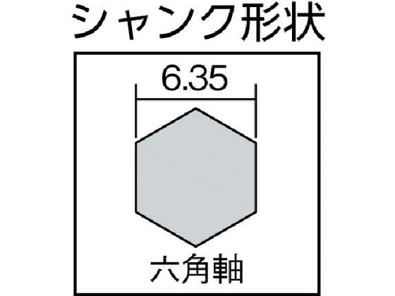 ISF 六角軸コバルト正宗ドリル 8本組セット 6COD-8P【通販フォレスト