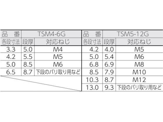 大見 タップ下穴タケノコドリル TSM4-6G | Forestway【通販フォレスト