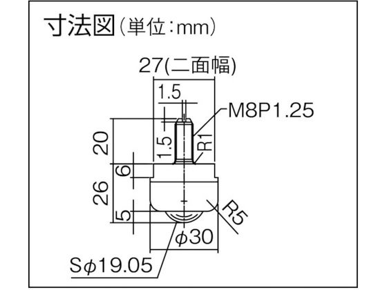 プレインベア ゴミ排出スリット付 下向き用 ステンレス製 PVS50BS