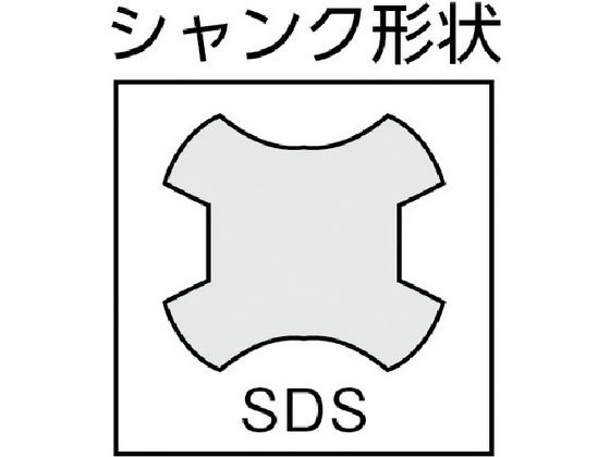 ユニカ ESコアドリル 乾式ダイヤ80mm SDSシャンク ES-D80SDS 通販