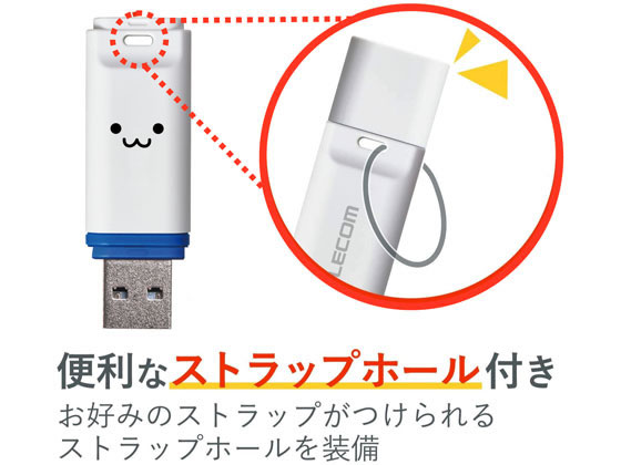 エレコム USBメモリ データ復旧サービス付 32GB MF-DRU3032GWHF 通販【フォレストウェイ】