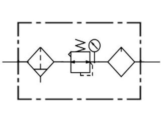 CKD モジュラータイプセレックスFRL 2000シリーズ C2000-10-W-F1