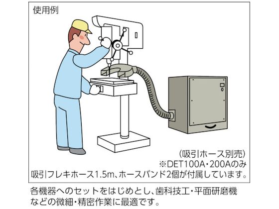淀川電機 カートリッジフィルター式 集塵機 DETシリーズ 単相220V(0.2