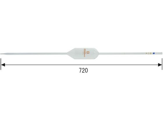 SIBATA ホールピペット スーパーグレード 200mL 020030-200A