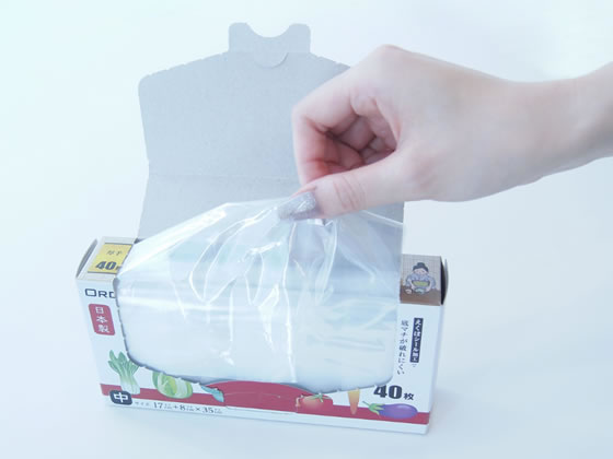 オルディ 国産ポリ袋マチ付食品用中 透明40P×60箱 10780001 :ab-1513620:ハンディハウス - 通販 -  Yahoo!ショッピング - ゴミ袋、ポリ袋、レジ袋