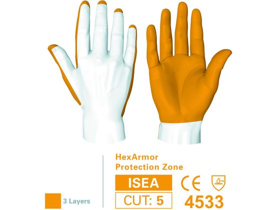HEX ARMOR 切創・耐針手袋 シャープスマスターHV7082 L 754202 通販