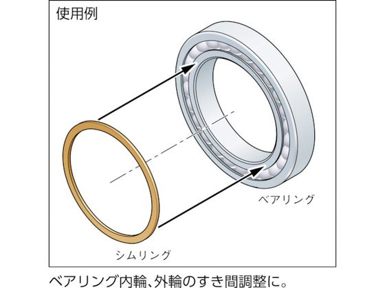 IWATA シムリング(鉄) 5×10×0.1mm (10枚入) RF005010010 通販【フォレストウェイ】
