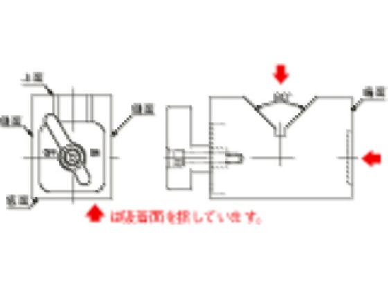 カネテック マグネットVブロック KMV-50D | Forestway【通販フォレスト