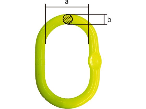 マーテック 1本吊りチェンスリングセット L=1.5m TA1-EKN-16【通販