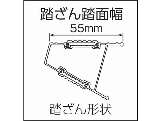 アルインコ 兼用脚立 0.82m 最大使用質量100kg MXJ90F | Forestway