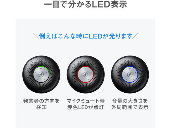 サンワサプライ Bluetooth会議スピーカーフォン MM-BTMSP1 | Forestway