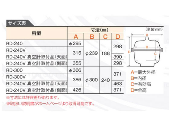 ニッコー ポリカーボデシケーター RD-240V | Forestway【通販