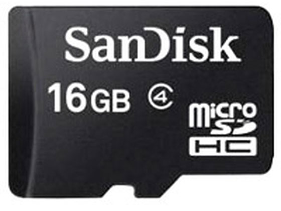 TfBXN MicroSDHCJ[h 16GB class4 UHS-1  SDSDQAB-016G-BULK