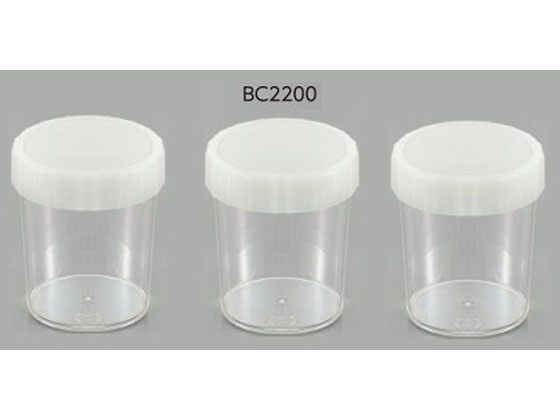 栄研化学 滅菌検査用コップ 200mL(スクリュー) BC2200 | Forestway