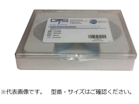 GVS Track Etched Membrane. Polycarbonate. 47mm. 0.6um. 100 pk