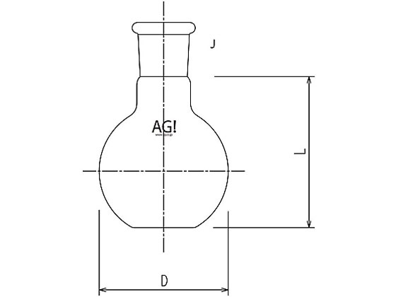 쏊 Z񕽒tXR 500mL 24 40 3106-500-4L