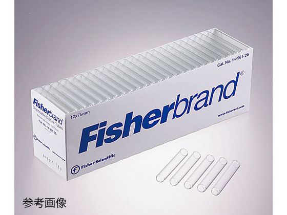 FisherScient 直口硼珪酸ガラスチューブ φ25×150mm 14-961-34