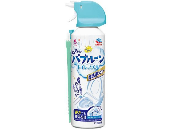 アース製薬 らくハピ ねらってバブルーン トイレノズル200ml