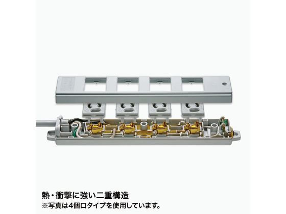 サンワサプライ 工事物件タップ 3P 8個口 5m TAP-KS8-5 | Forestway