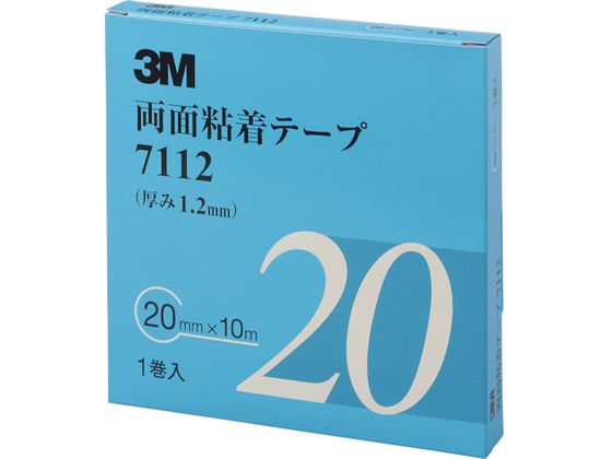 3M ʔSe[v 7112 20mmX10m 1.2mm DF