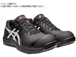 ASICS �E�B���W���u CP113 �u���b�N�~�z���C�g 24.0cm