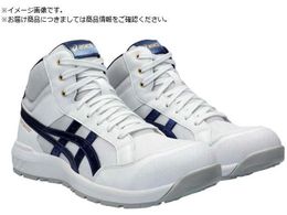 ASICS �E�B���W���u CP218 �z���C�g �s�[�R�[�g 25.0cm