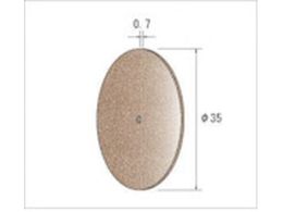 �i�J�j�V �J�b�e�B���O�u�΃f�B�X�N 10���� ��35�~0.7�~����2.0 WA #120 43106