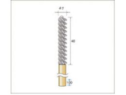 �i�J�j�V �C���T�C�h�u���V �u������i�C���� ��7�~40�~����6 ����0.55 #120 51592