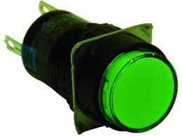 IDEC ��16�ی`�ƌ������{�^���X�C�b�`AL6M-M14G