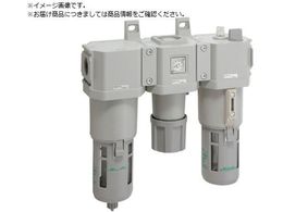 CKD FRL���j�b�g F.R.L�R���r�l�[�V���� ���F�V���[�Y �ڑ����aRc3 4 C8000-20-W-F1