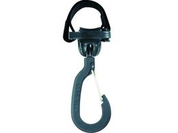 TRUSCO �x���g�Ŏ~�߂�t�b�N ���ݎ��O��~�ߕt���t�b�N 19cm�x���g�t�� �� HKLJ-190-S